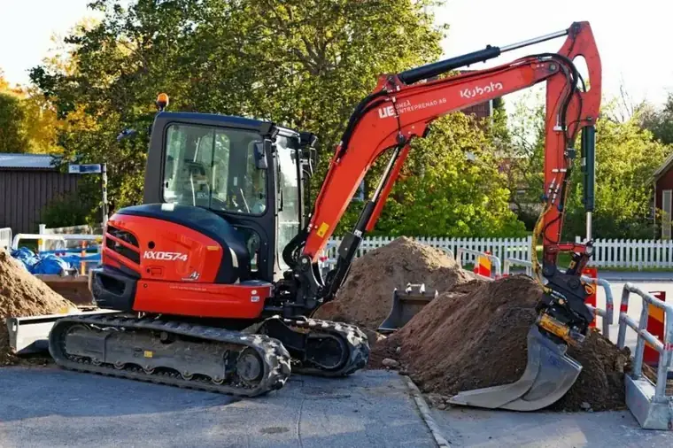 Excavation de stationnement